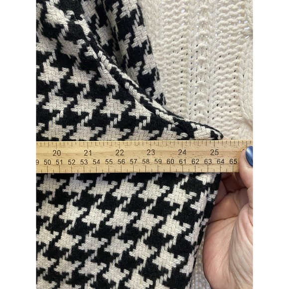 Jessica London Classic Houndstooth Pea Coat - Picture 6 of 9